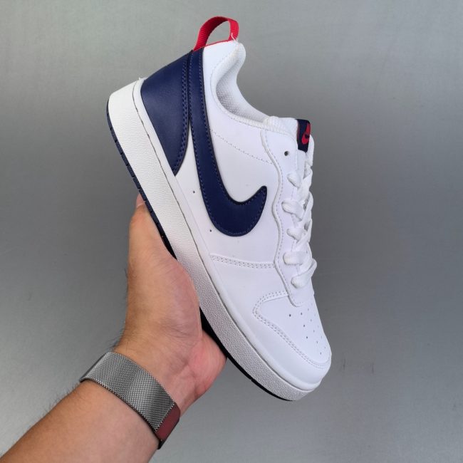 5A Court Borough Low Sneakers White