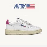 5A Medalist Leather Low Sneakers White