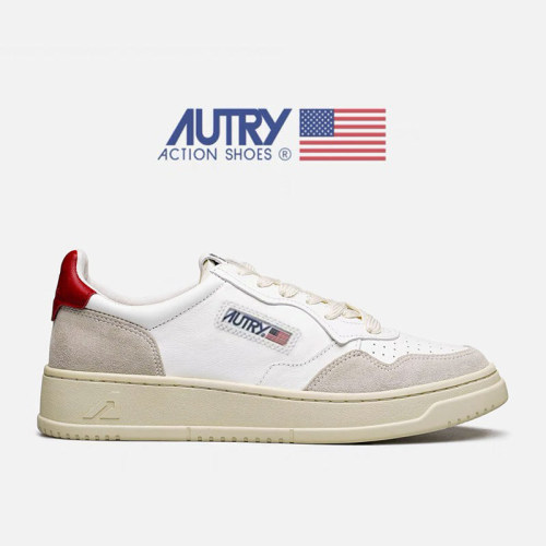 5A Medalist Leather Low Sneakers