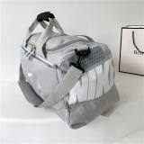 5A Travel Shoulder Fitness Bag Grey
