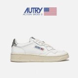 5A Medalist Leather Low Sneakers White