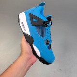 5A Jordan 4 Retro Sneakers Basketball Shoes Blue