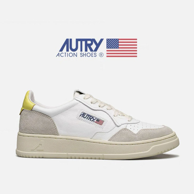 5A Medalist Leather Low Sneakers