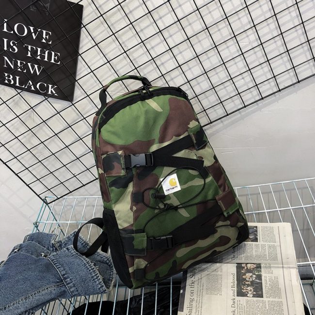 5A Kickflip Casual Large Capacity Backpack Green