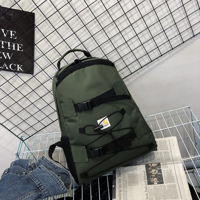 5A Kickflip Casual Large Capacity Backpack Green