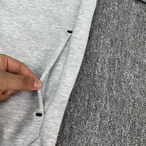 Sportswear Tech Fleece Full Zip Hoodie & Joggers Set Grey
