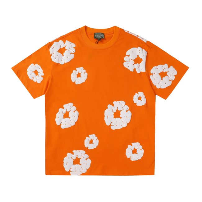 5A The Cotton T-shirts Orange