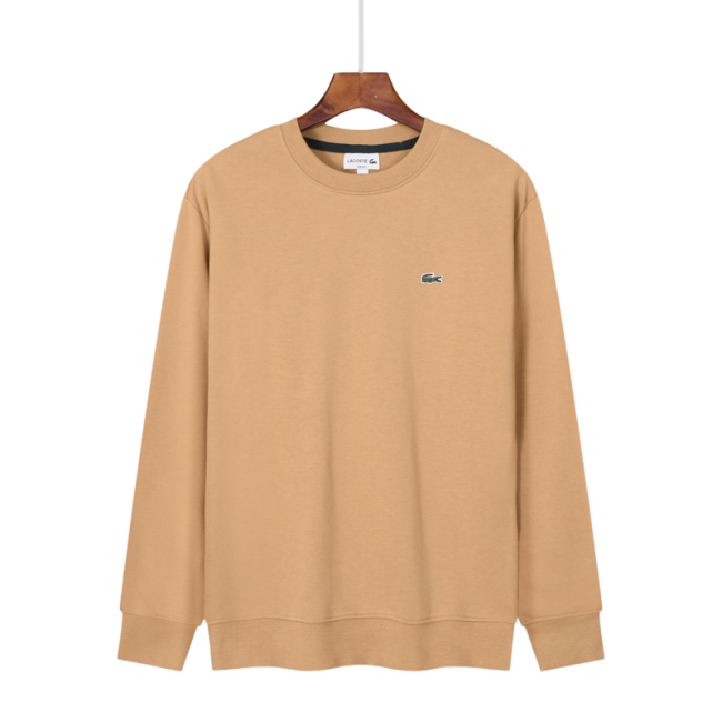 5A Stylish And Comfortable Fleece Crew Neck Sweatshirt Brown