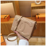 5A Women's Simple Large Logo Shoulder Bag Brown