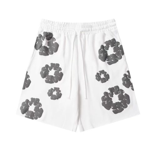 5A The Cotton Wreath Shorts White