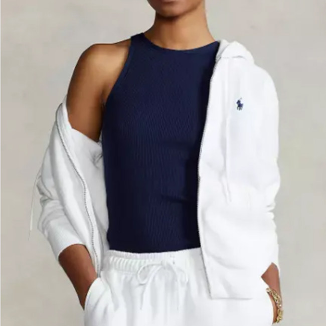 Original Women Fleece Full-Zip Hoodie White