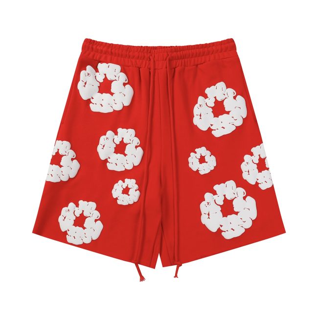 5A The Cotton Wreath Shorts Red