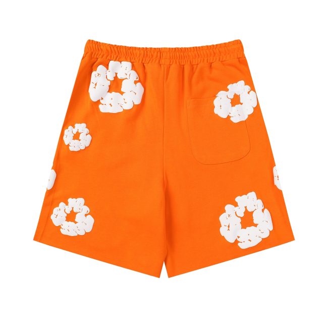 5A The Cotton Wreath Shorts Orange