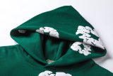 5A The Cotton Wreath Sweatshirt Hoodie Blue