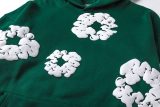 5A The Cotton Wreath Sweatshirt Hoodie Blue