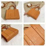5A Women's The Leather Tote Bag White