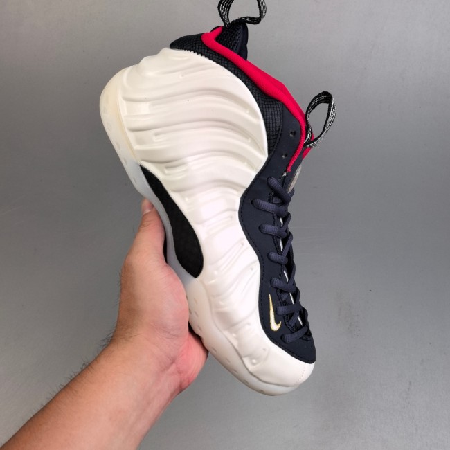 5A  Air Foamposite One Sneakers White