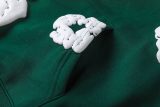 5A The Cotton Wreath Sweatshirt Hoodie Blue