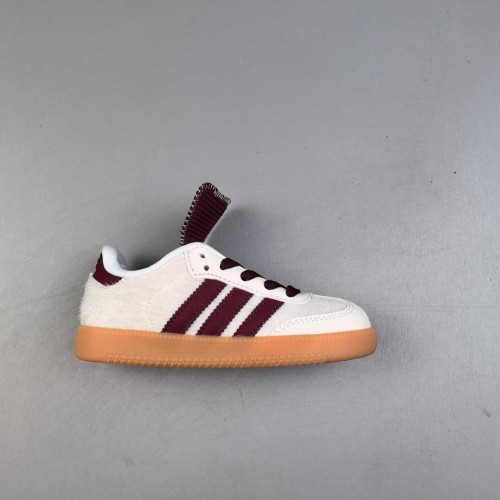 Kids Samba OG Children's Shoes White Red