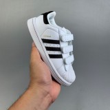 5A Kids Superstar Children's Shoes White