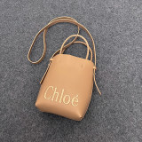 Sense Tote Bag In Soft Leather Bucket Bag