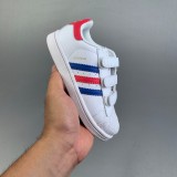 5A Kids Superstar Children's Shoes White
