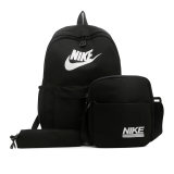 3IN1 Casual Large Capacity Backpack Black