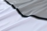 5A Short-Sleeved Sports Training Suit Grey White