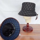 Retro GG Canvas Camping Wide Brim Hat