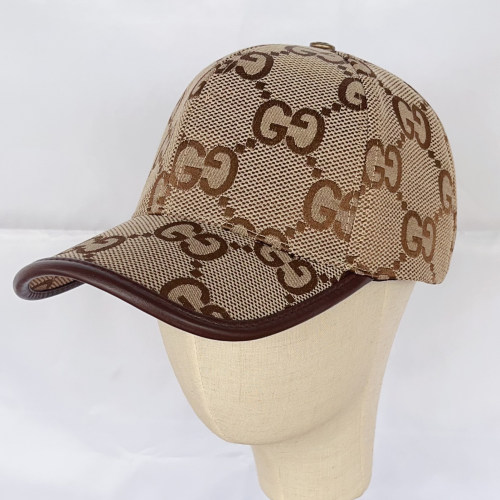 Jumbo GG Canvas Baseball Cap khaki