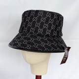 Retro GG Canvas Camping Wide Brim Hat