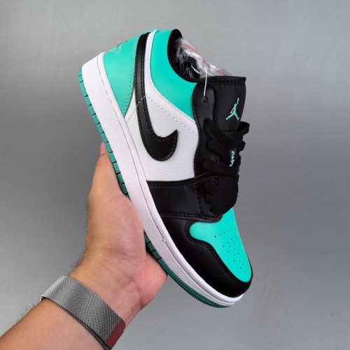 5A Jordan 1 Retro Low OG Sneakers Basketball Shoes Black Green