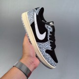 5A Jordan 1 Retro Low OG Sneakers Basketball Shoes Blue Black