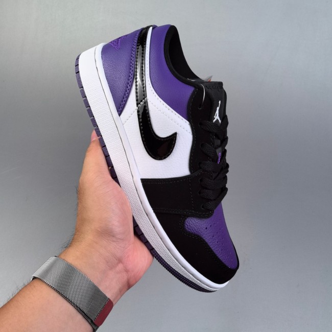 5A Jordan 1 Retro Low OG Sneakers Basketball Shoes Purple