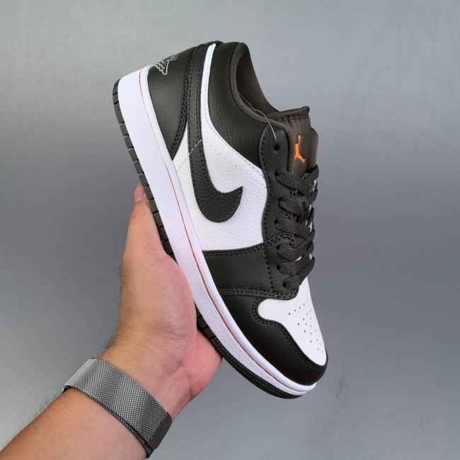 5A Jordan 1 Retro Low OG Sneakers Basketball Shoes Black White