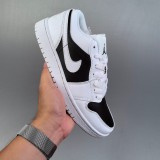 5A Jordan 1 Retro Low OG Sneakers Basketball Shoes White Black