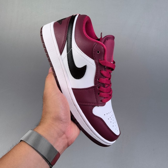 5A Jordan 1 Retro Low OG Sneakers Basketball Shoes Red White