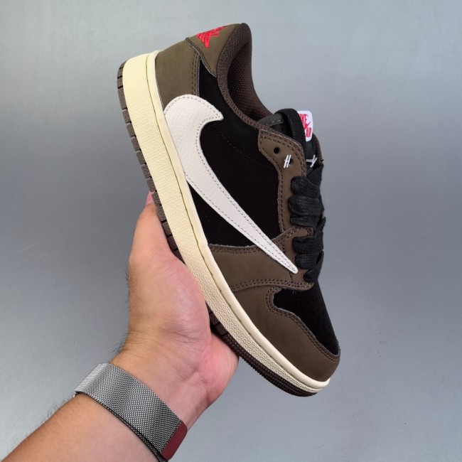 5A Jordan 1 Retro Low OG Sneakers Basketball Shoes Brown