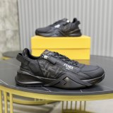 Nylon FLow Low Top Men's Sneakers Black