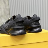 Nylon FLow Low Top Men's Sneakers Black