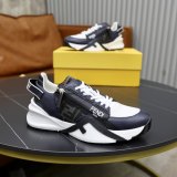 FLow Nylon Low Top Men's Sneakers Black