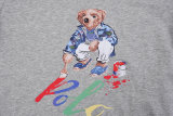 5A Classic Fit Polo Bear Jersey T-Shirt Black
