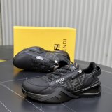 Nylon FLow Low Top Men's Sneakers Black