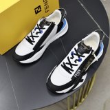 FLow Nylon Low Top Men's Sneakers Black Beige