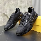 Nylon FLow Low Top Men's Sneakers Black