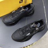 Nylon FLow Low Top Men's Sneakers Black