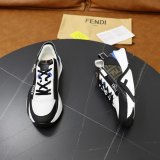 FLow Nylon Low Top Men's Sneakers Black Beige