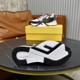 FLow Nylon Low Top Men's Sneakers Black Beige