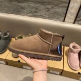 5A Winter Warm Classic Mini Boot Brown