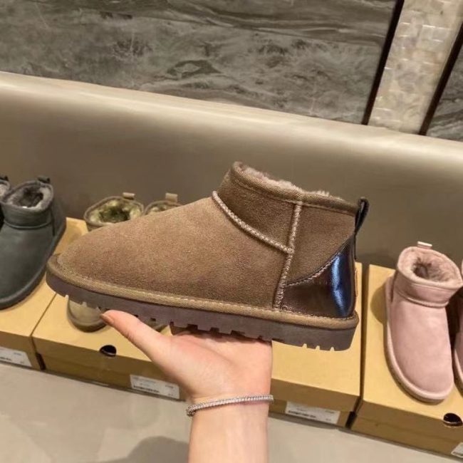 5A Winter Warm Classic Mini Boot Brown